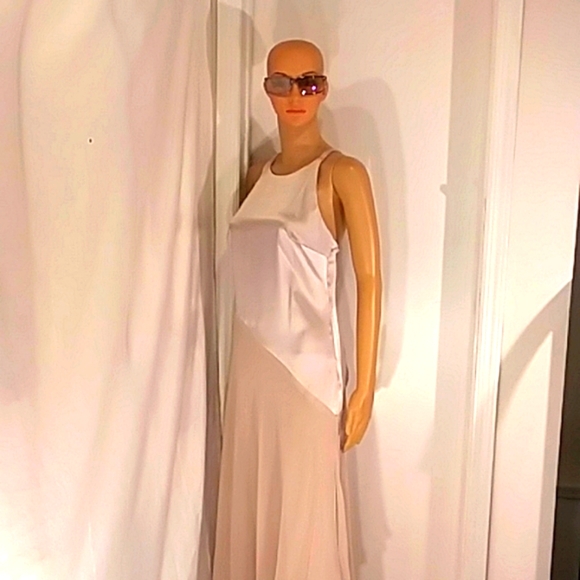 🔥NWT Chris Mclaughlin Formal Scarf Dress - Picture 5 of 16